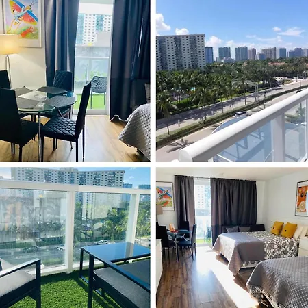 Departamento Sobre La Playa Con Vista A La Collins Ave Apartment